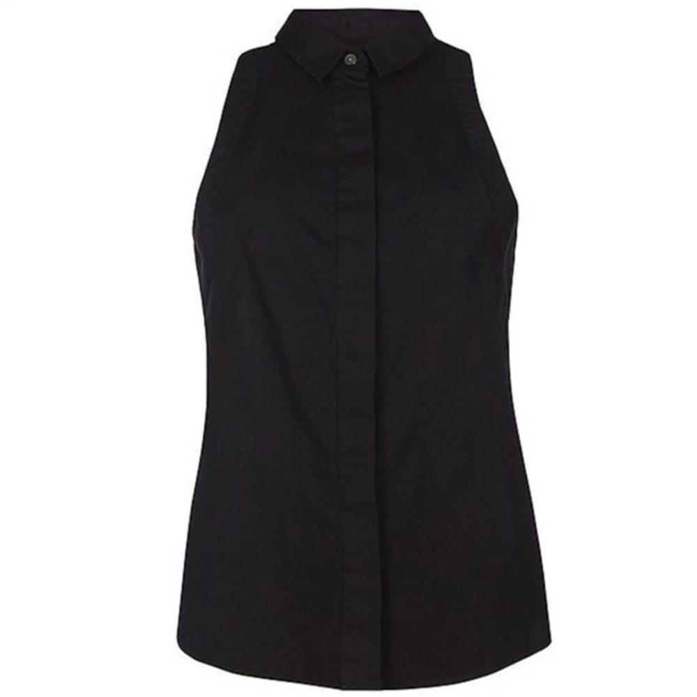 Allsaints Elm Top - Sleeveless - Black XXS / 0-2